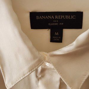 Banana Republic Factory Satin Classic Shirt